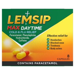 Lemsip Max Daytime 8 Capsules