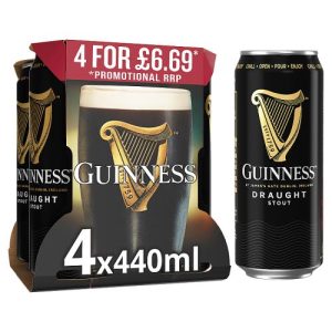 Guinness Draught 4 X 440Ml