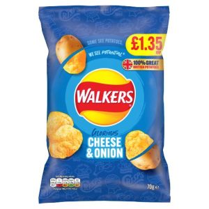 Walkers Cheese & Onion 70g