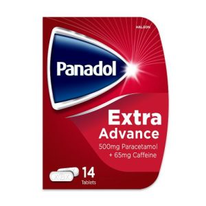 Panadol Extra Advanced 14 Tablets 500mg Paracetamol / 65mg Caffine