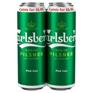 Carlsberg  Danish Pilsner 4 x 568ml