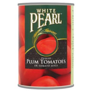 White Pearl Peeled Tomatoes in tomatoe juice 400g