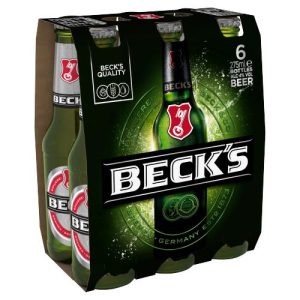 Becks 6 X 275Ml  Beer