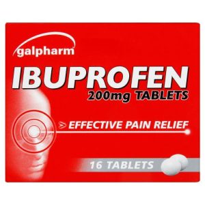 Galphrams Ibuprofen 200mg 16 Tablets
