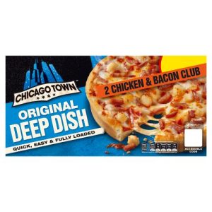 Chicago town deep dish Chicken & Bacon 2 156g