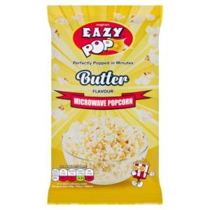 Eazy pop butter flavour microwave popcorn