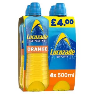 Lucozade Sport Orange Multipack 4 x 500ML