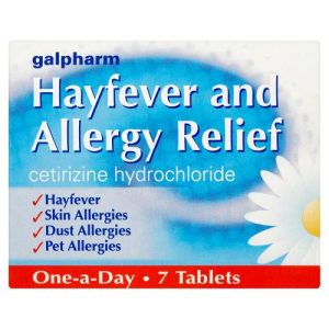 Galphram Hayfever & Allergy Releif 7 Tablets