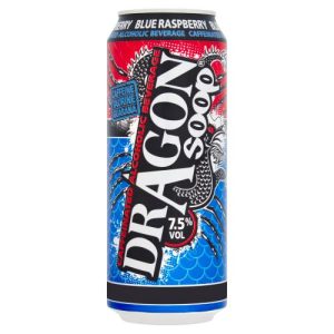 Draggon Soop Blue Sour Raspberry 500ML