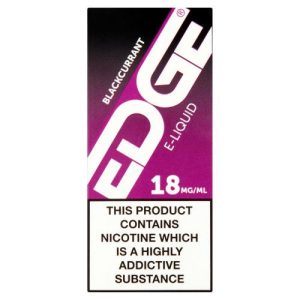 EDGE E-Liquid 10ML 18MG BLACKCURRANT
