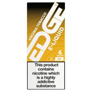 EDGE E-Liquid 10ML 6MG VIRGINIA TOBACCO