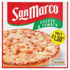 san Marco cheese and tomato pizza 253g
