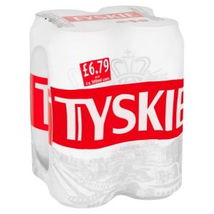 Tyskie 4 X  500ML
