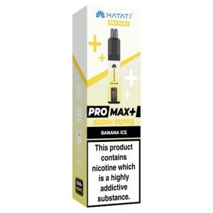 Hayati Pro Max 6000 Puff Vape Kit BANANA ICE