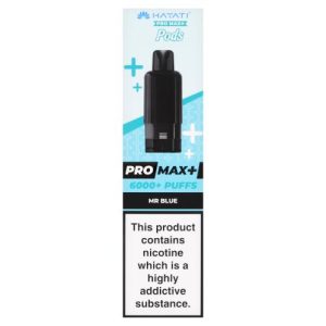 Hayati Pro Max 6000 Puff Vape Pods MR BLUE