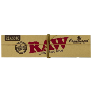 RAW Classic Papers Kingsize Slim With Tips