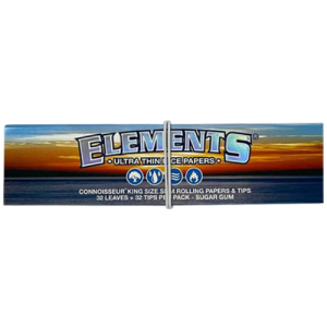 ELEMENTS ULtra Thin Papers Kingsize Slim With Tips