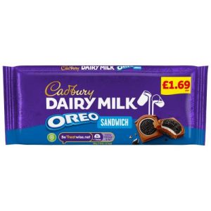 Cadbury Dairy Milk Oreo Sandwich 96g