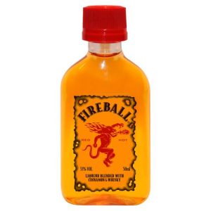 Fireball Liqueur With Cinnamon Whisky 5CL